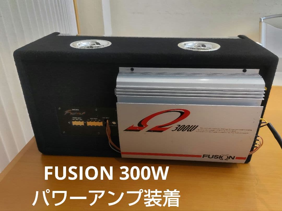 FUSION FSN-WX17L改 アンプチューニング済 ウーファー 完動品