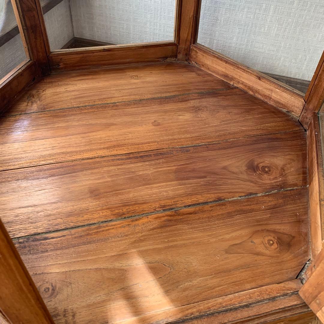 六角　ディスプレイケース　アジアンテイスト