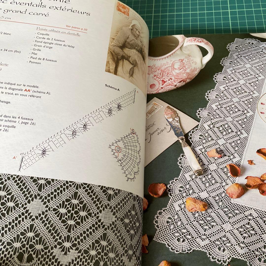 ボビンレースの洋書二冊