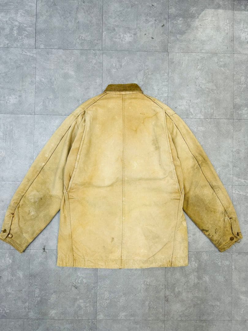 【希少】60s 〜 70s Carhartt チョアコート カーハート ベージュ