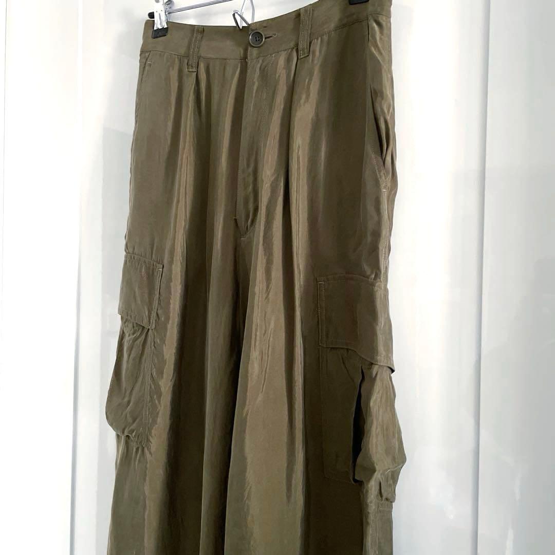 【新品同様】24SS SLOBE IENA キュプラ カーゴパンツ 38