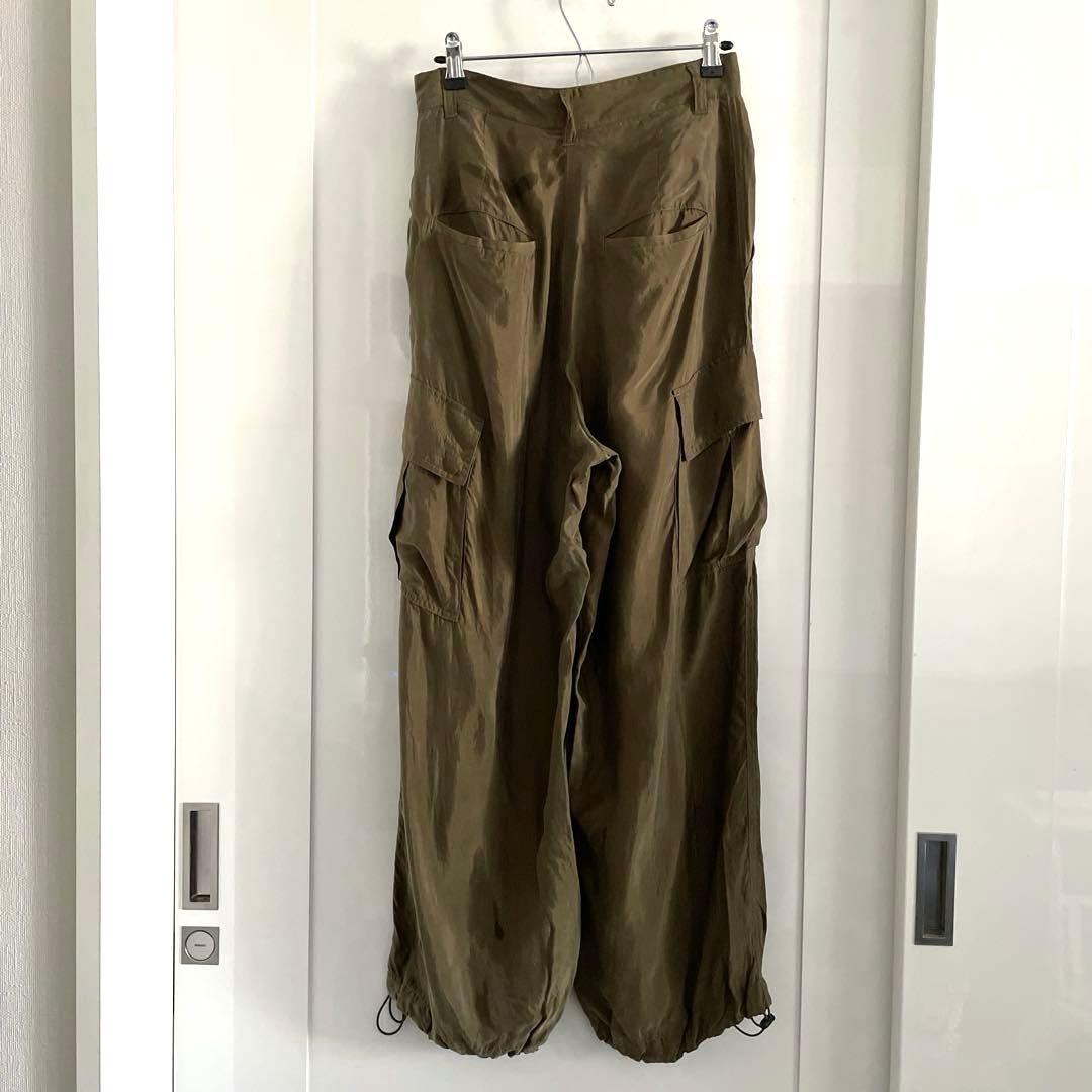 【新品同様】24SS SLOBE IENA キュプラ カーゴパンツ 38