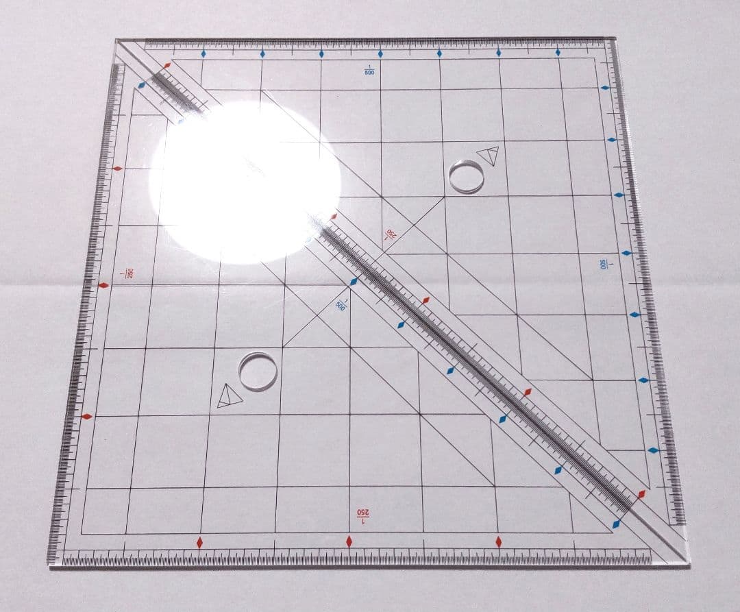 2025 新・定規の使い方講座 三角定規 土地家屋調査士試験