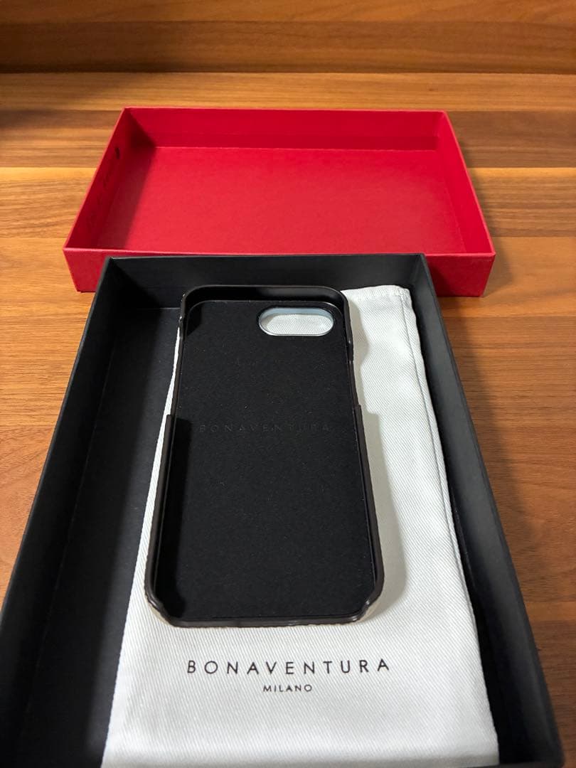 新品BONAVENTURA ボナベンチュラ レザーケース iPhone 16e