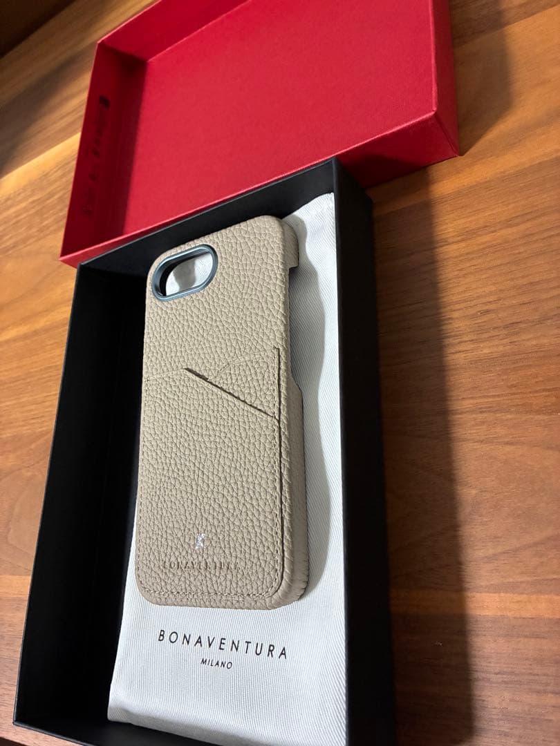 新品BONAVENTURA ボナベンチュラ レザーケース iPhone 16e