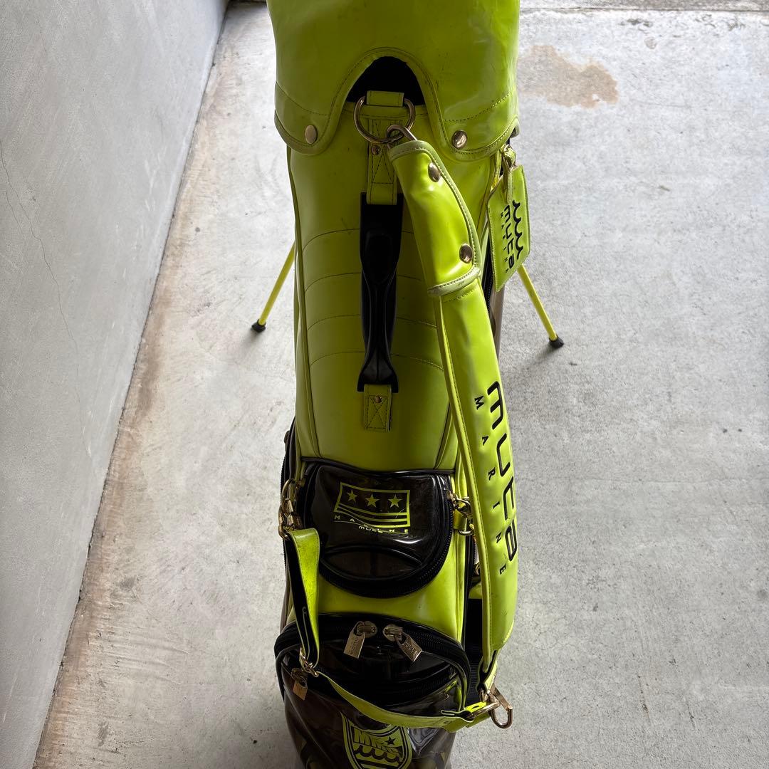 MUTAMARINE キャディバッグ 蛍光イエロー