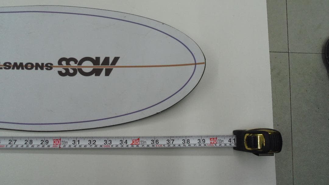 【中古品】モス　スノースティック　キッズ　120cm ビンディング付き MOSS