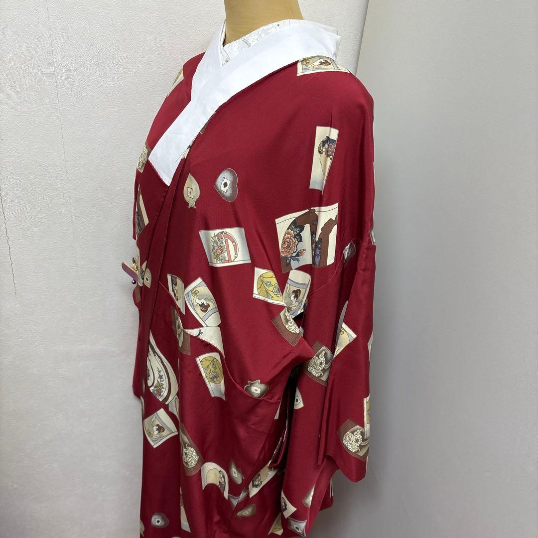 正絹 長襦袢 アール・ヌーヴォー