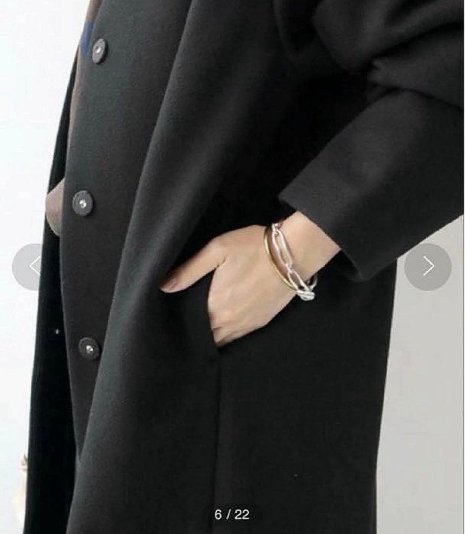 新品タグ付き❁˚ジャーナルスタンダードレリュームSUPER100ノーカラーコート