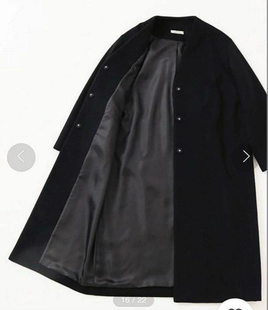 新品タグ付き❁˚ジャーナルスタンダードレリュームSUPER100ノーカラーコート