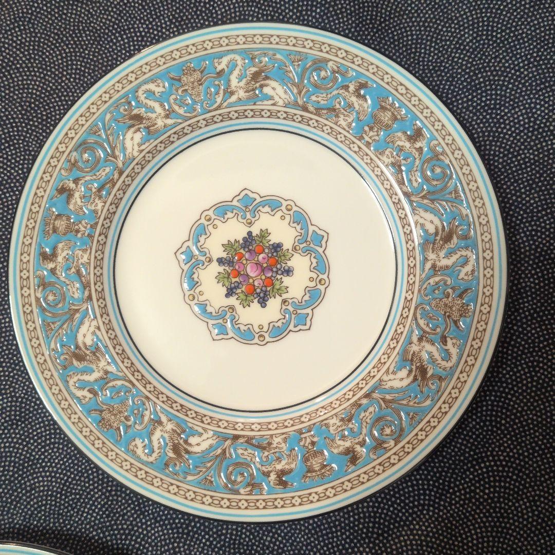 ウェッジウッド フロレンティーン ターコイズ プレート ５枚 15cm