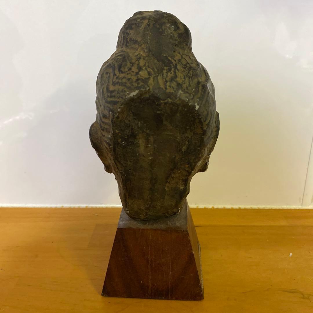 仏教美術 ガンダーラ 仏頭 樹脂製