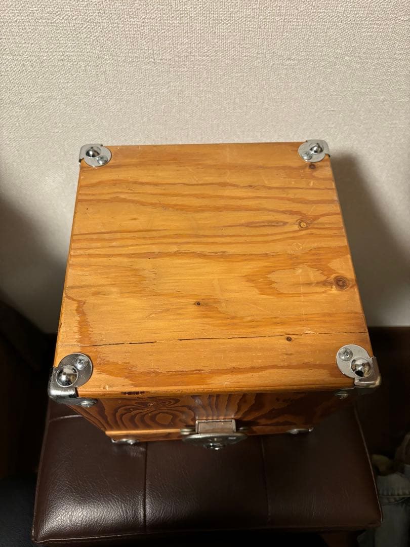 7インチ レコード 木製ケース レコードケース ハンドメイド 45