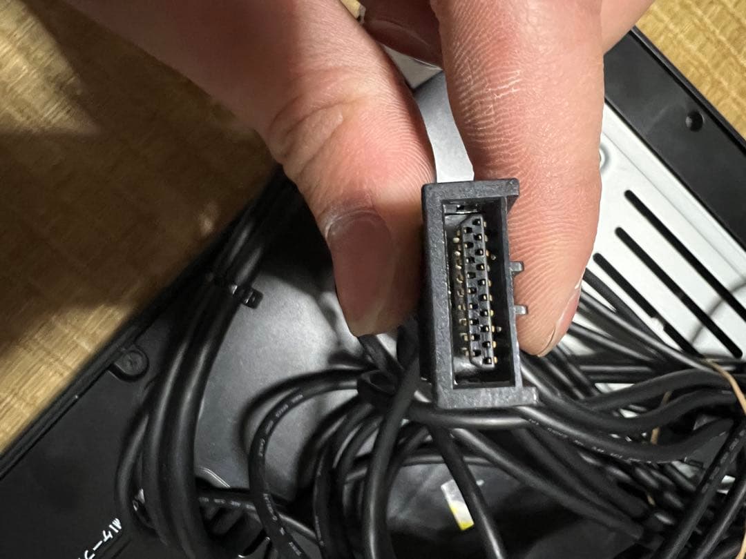 アルパイン　12.8インチ　フリップダウンモニター　動作未確認