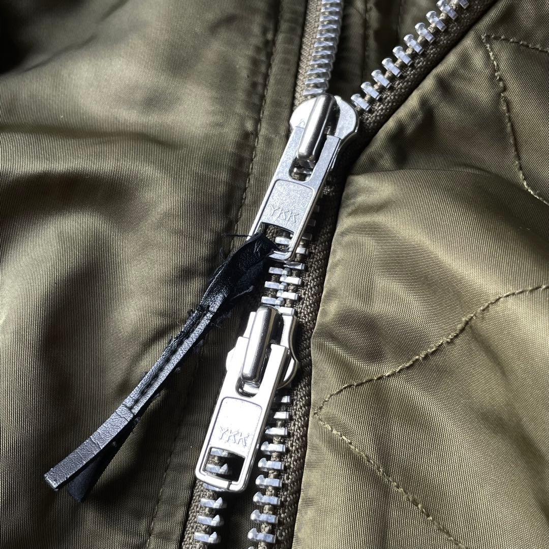 N2B flight jacket N-2B archive khaki 短丈