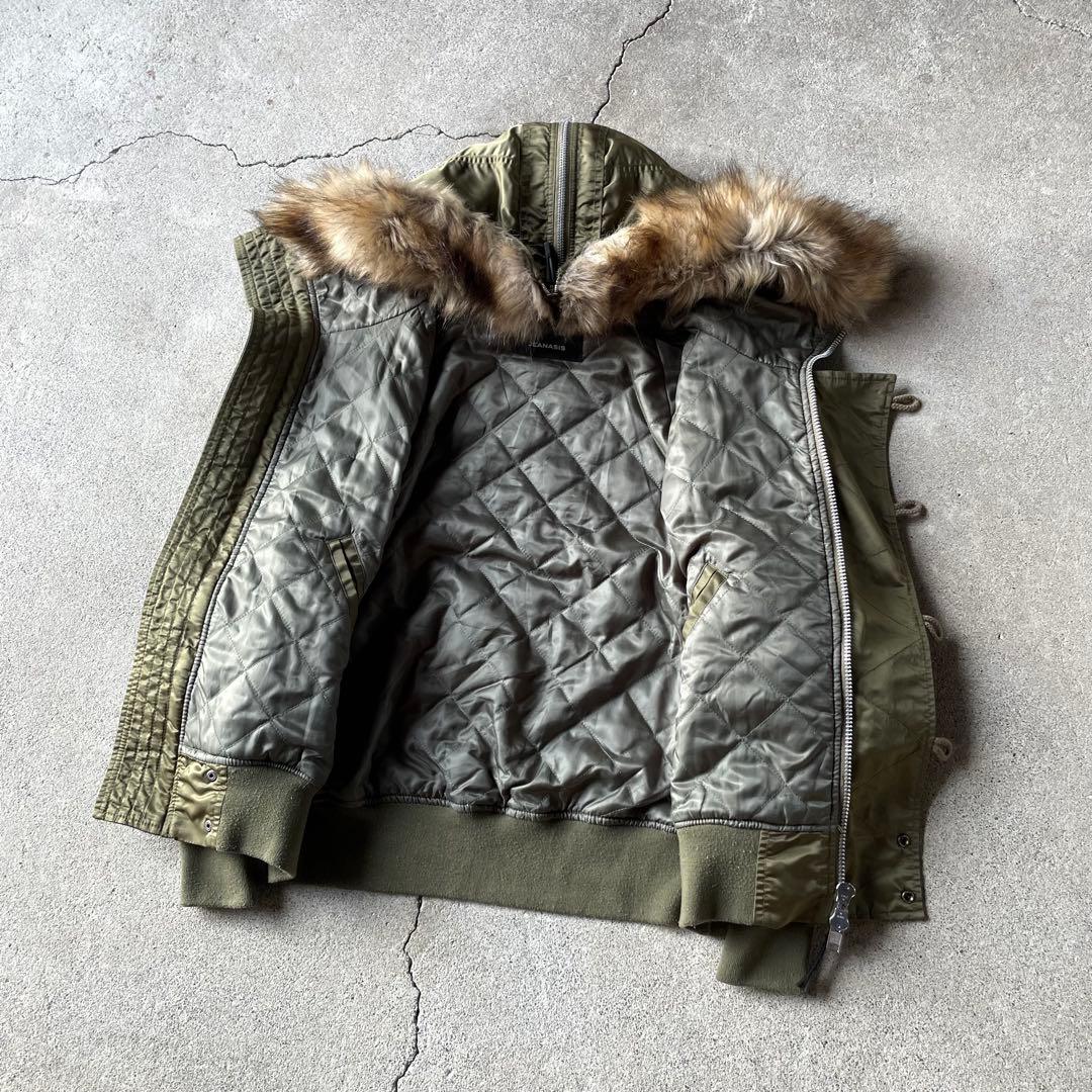 N2B flight jacket N-2B archive khaki 短丈