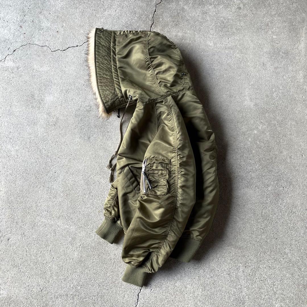 N2B flight jacket N-2B archive khaki 短丈