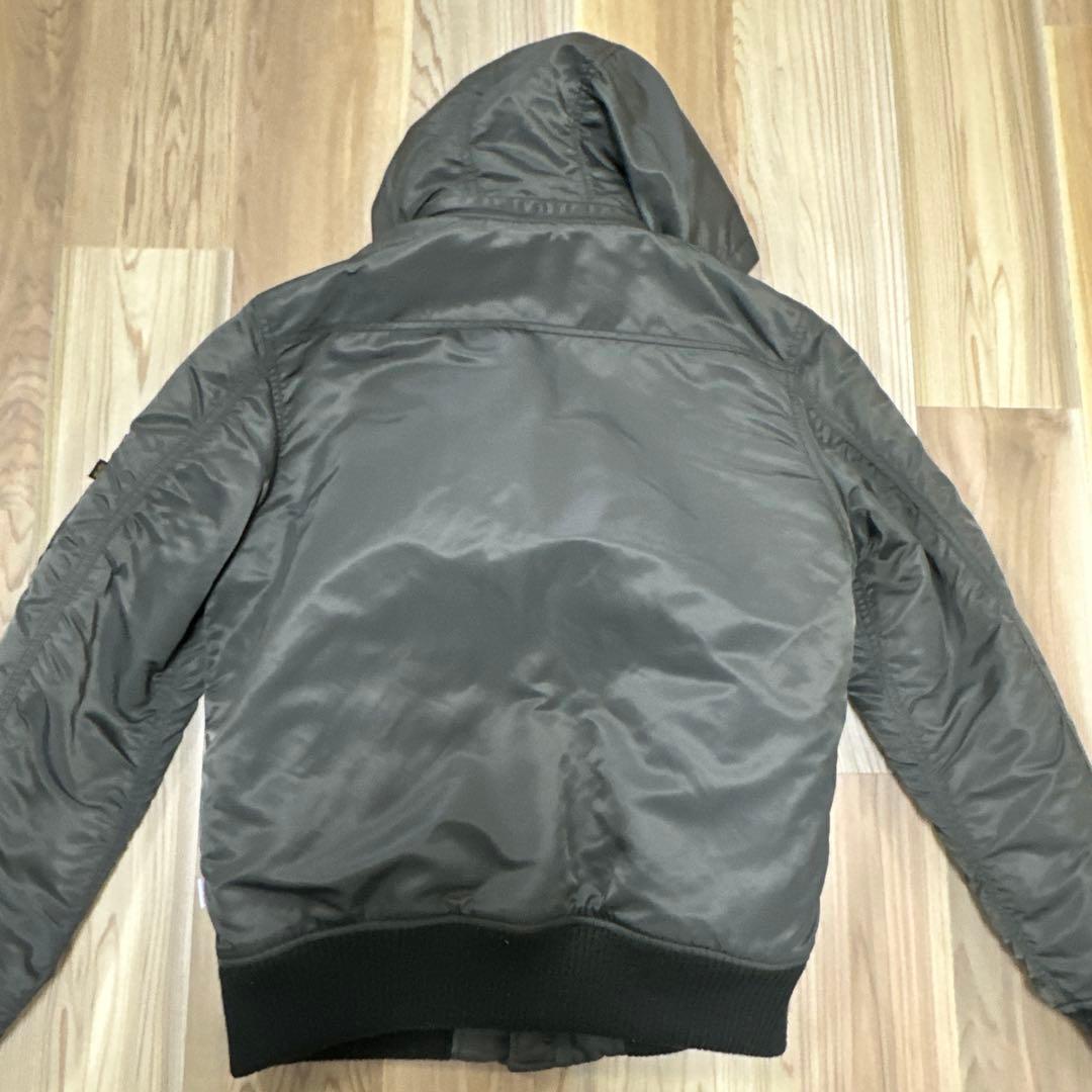 alpha hooded ma-1 フライトジャケット