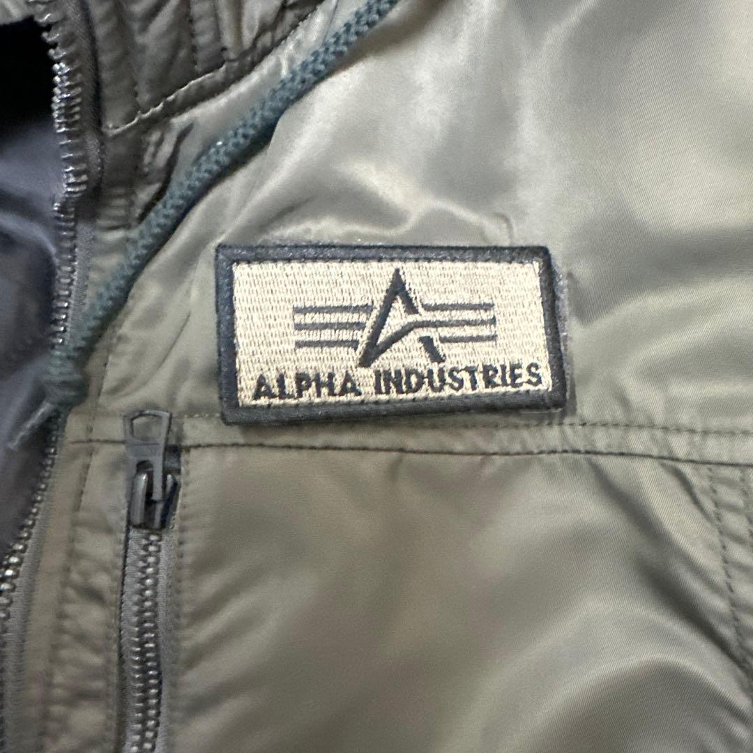 alpha hooded ma-1 フライトジャケット