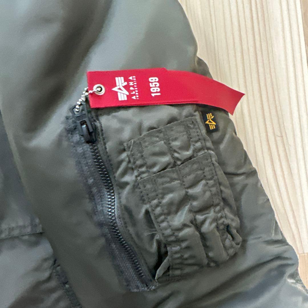 alpha hooded ma-1 フライトジャケット