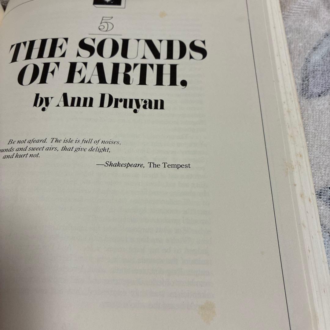 MURMURS OF EARTH CARL SAGAN 英語版 CD 計2点