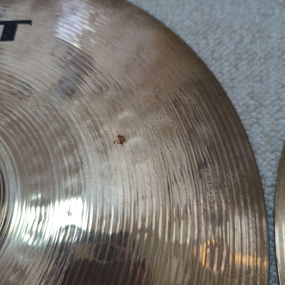 ジルジャンZXT　ソリッドハイハット　トップボトムペア