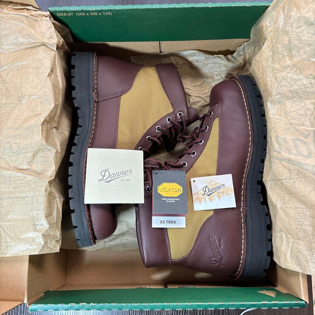 Danner Field ワークブーツ 7.5 US ダークブラウン/ベージュ