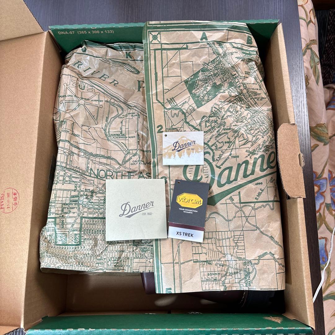 Danner Field ワークブーツ 7.5 US ダークブラウン/ベージュ