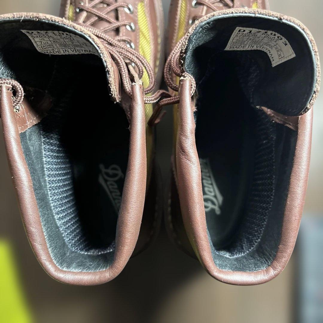 Danner Field ワークブーツ 7.5 US ダークブラウン/ベージュ