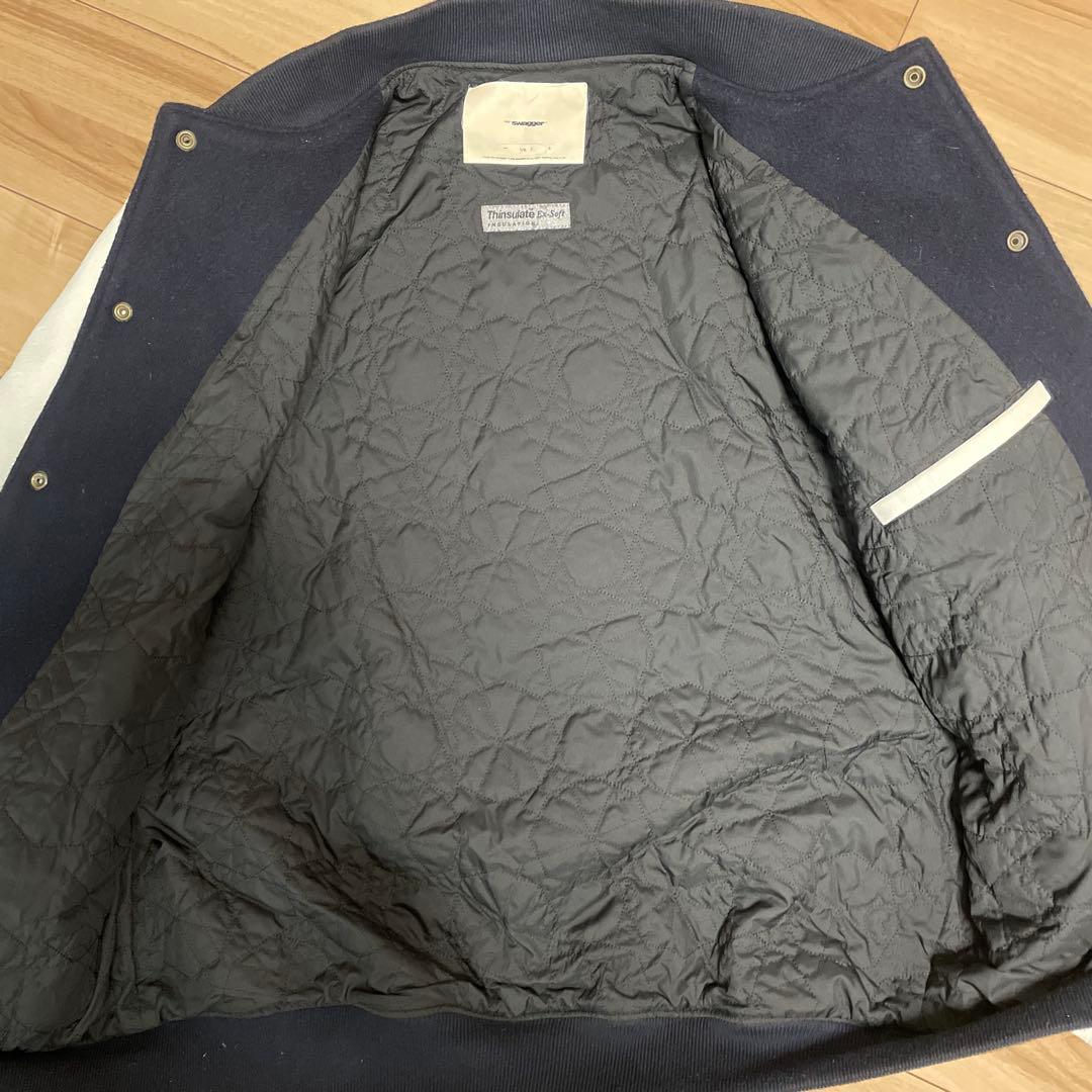 最終価格SWAGGER スワッガー スタジャン L ブラック クリーム