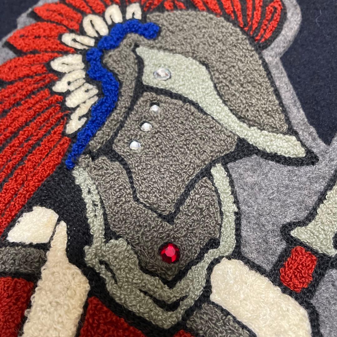 最終価格SWAGGER スワッガー スタジャン L ブラック クリーム