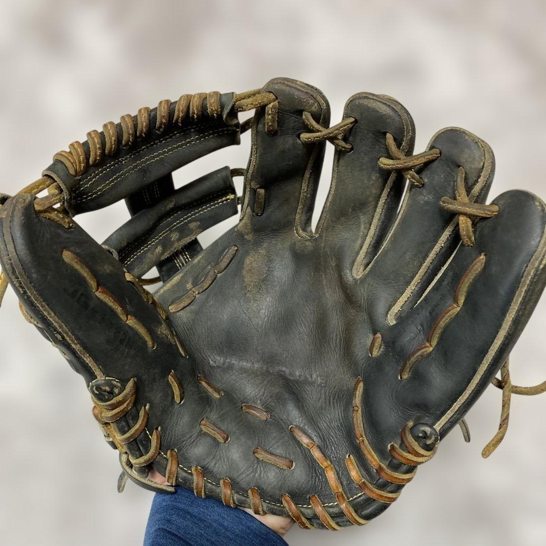 エヌエー　ジュンケイ　 硬式グローブ 黒