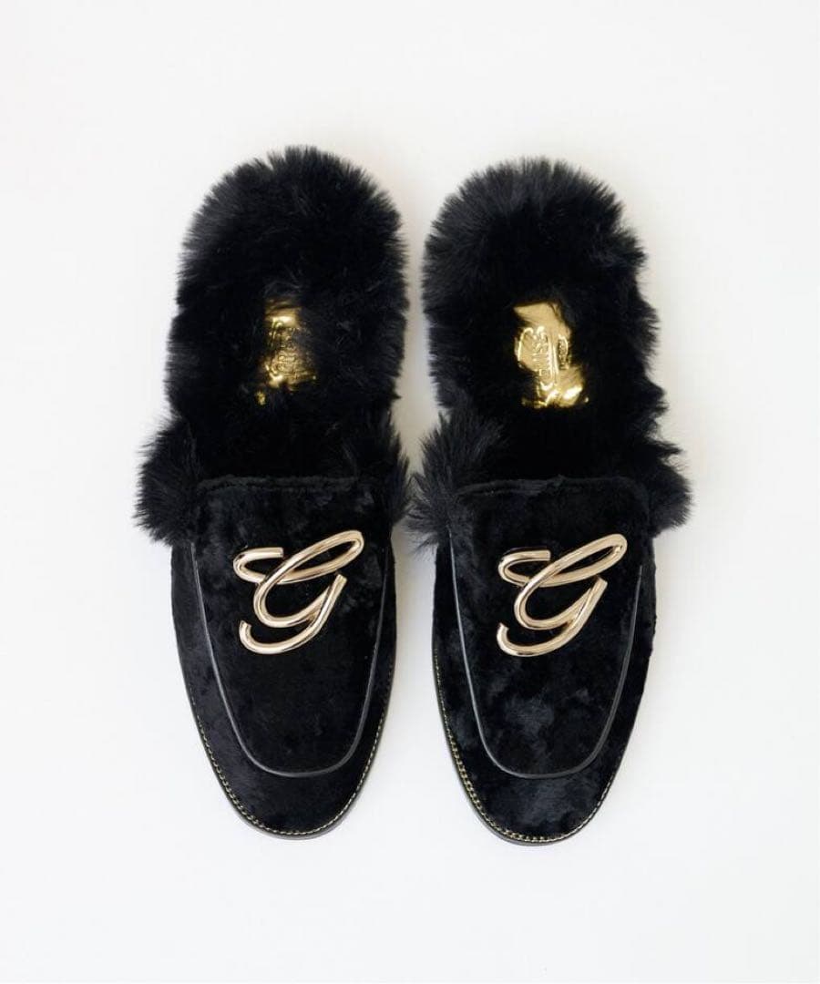 LE TALON GRISEメタルモチーフスリッパ