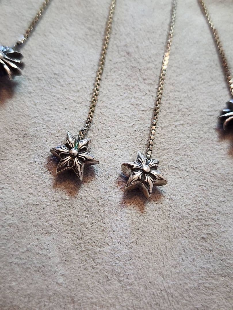 【美品】クロムハーツ CHROME HEARTS JOJO シルバーピアス 片耳