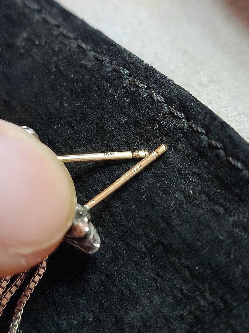 【美品】クロムハーツ CHROME HEARTS JOJO シルバーピアス 片耳