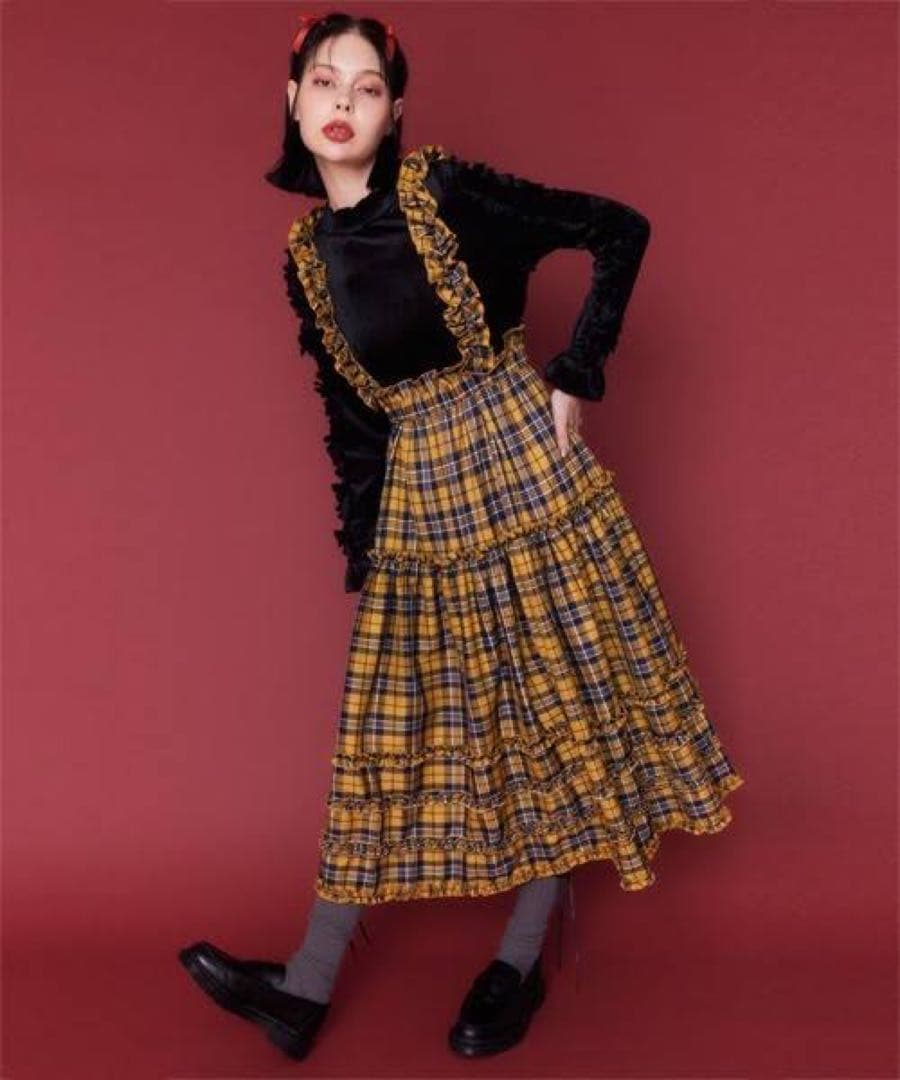 ワンピース CANDY STRIPPER HOLY NIGHT JUMPER SKIRT