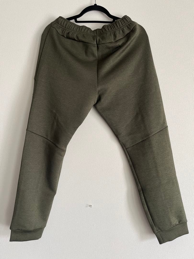 野球 ミズノプロ ストレッチスウェット セットアップ 上下 カーキ　ジャケット