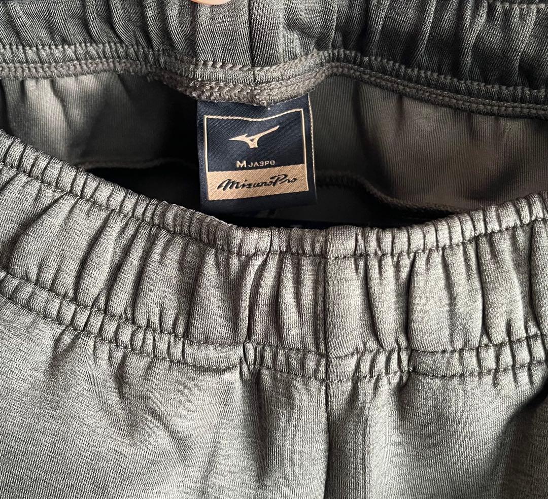 野球 ミズノプロ ストレッチスウェット セットアップ 上下 カーキ　ジャケット