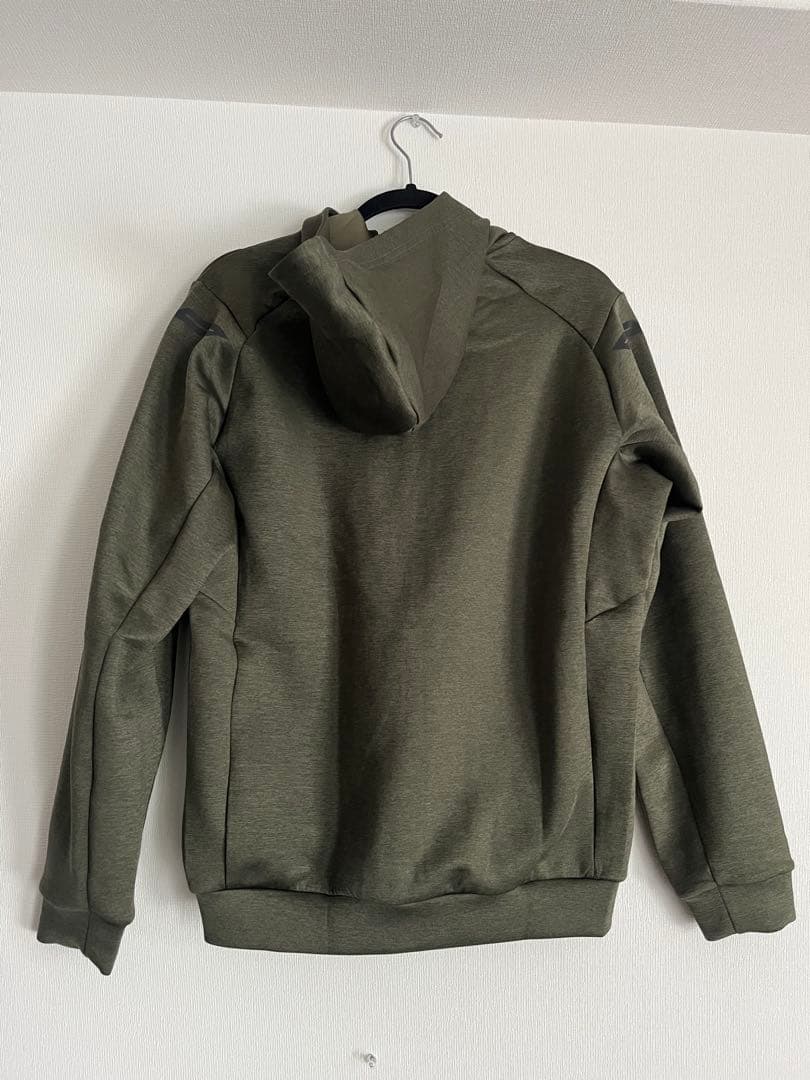 野球 ミズノプロ ストレッチスウェット セットアップ 上下 カーキ　ジャケット