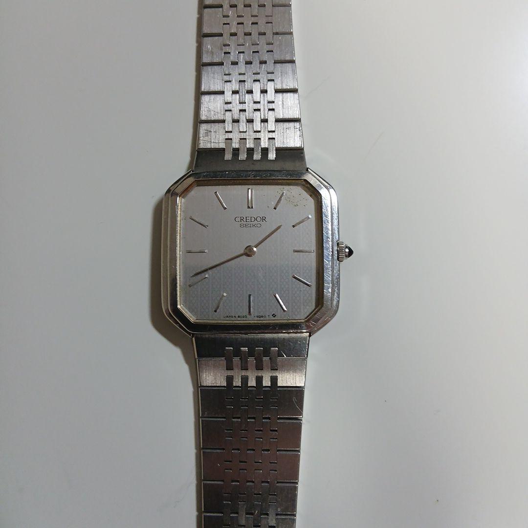 【値下げ◎】　クレドール　シルバー 八角形