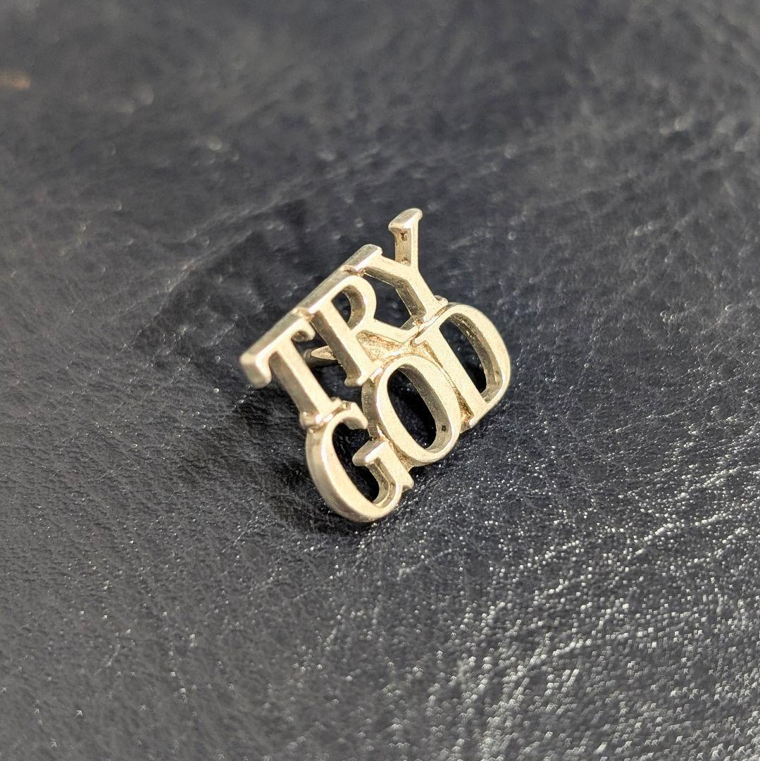 TIFFANY TRY GOD ピンバッジ silver ティファニー