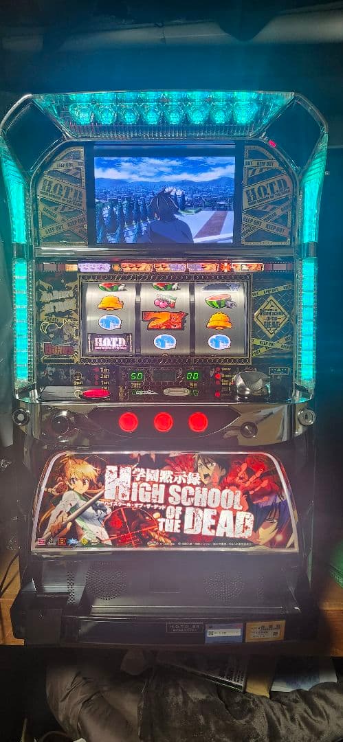 値下げ中【送料込・設定7基盤・不要機付】HOTDハイスクール・オブ・ザ・デッド