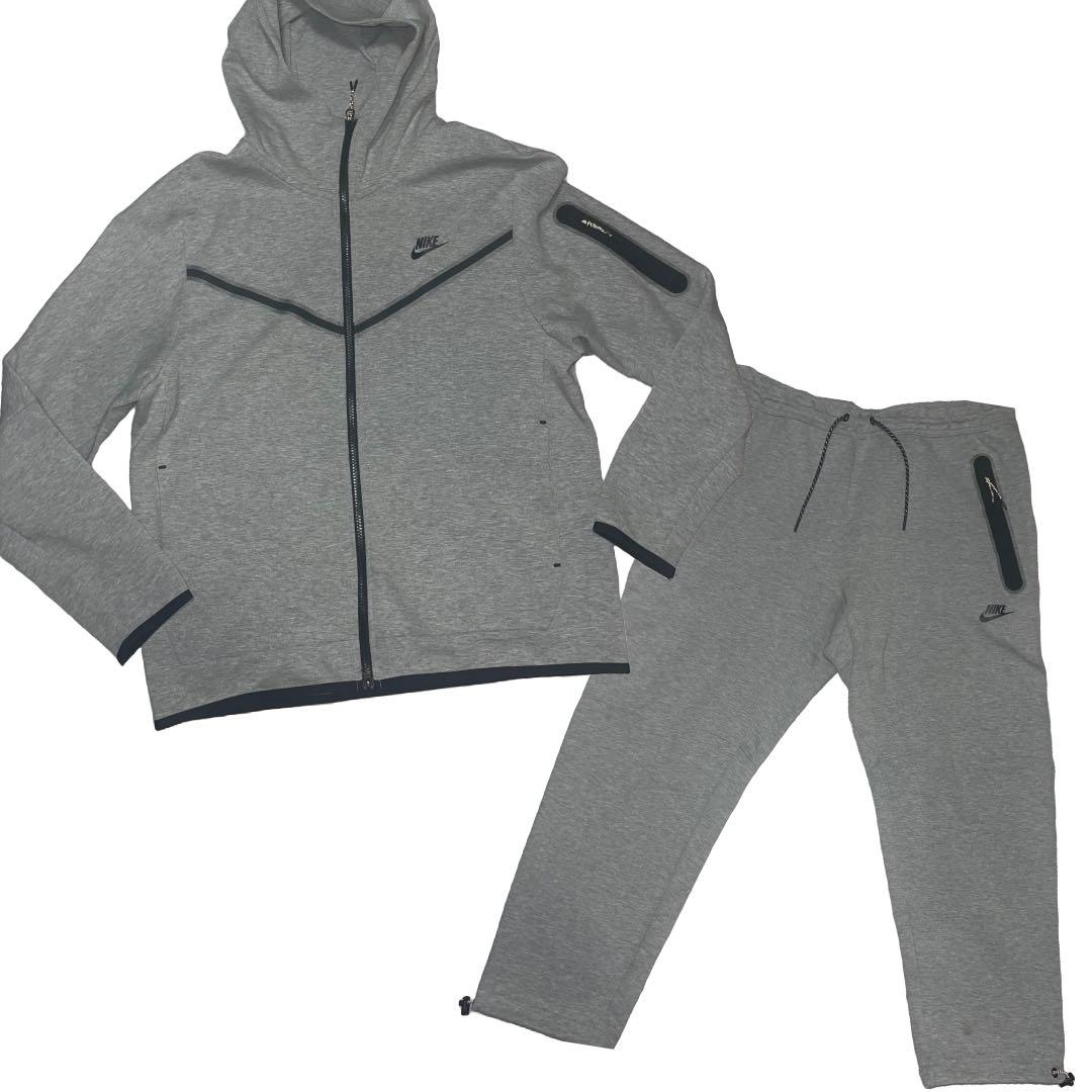 【再値引き!】NIKE テックフリース グレー セットアップ