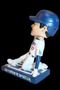 新品 大谷翔平 選手50/50 ボブルヘッド フィギュア人形 No.5