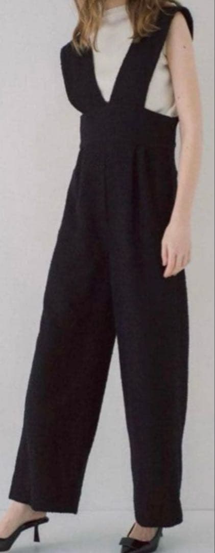 価格変更メゾンドドルチェ　サロペット　タグ付　未使用品