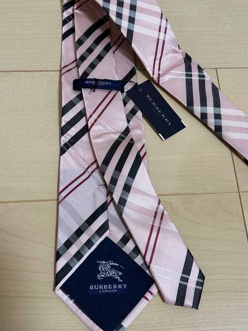 【新品】BURBERRY LONDONシルクネクタイ