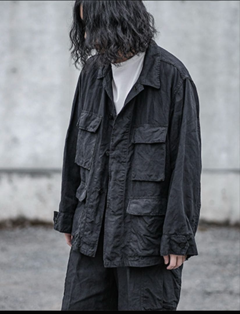 COMOLI リネンBDUジャケット