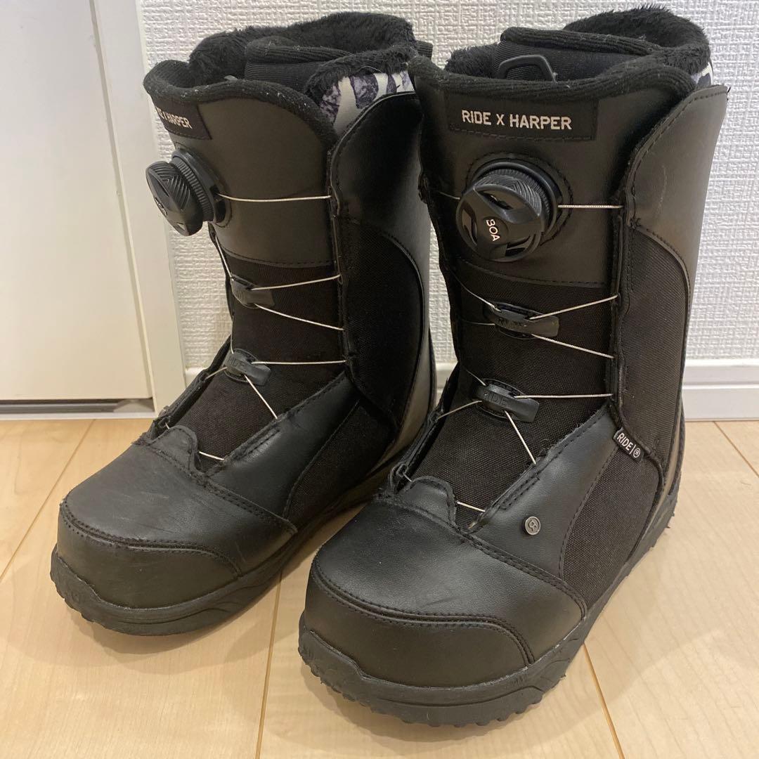 【美品_即日発送】RIDE スノボブーツ　HARPER BOA　23.0cm