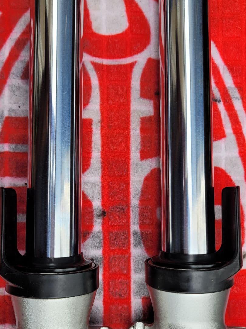 ZRX1200R 06年 ZRT20A ホワイトパール限定車 フロントフォーク