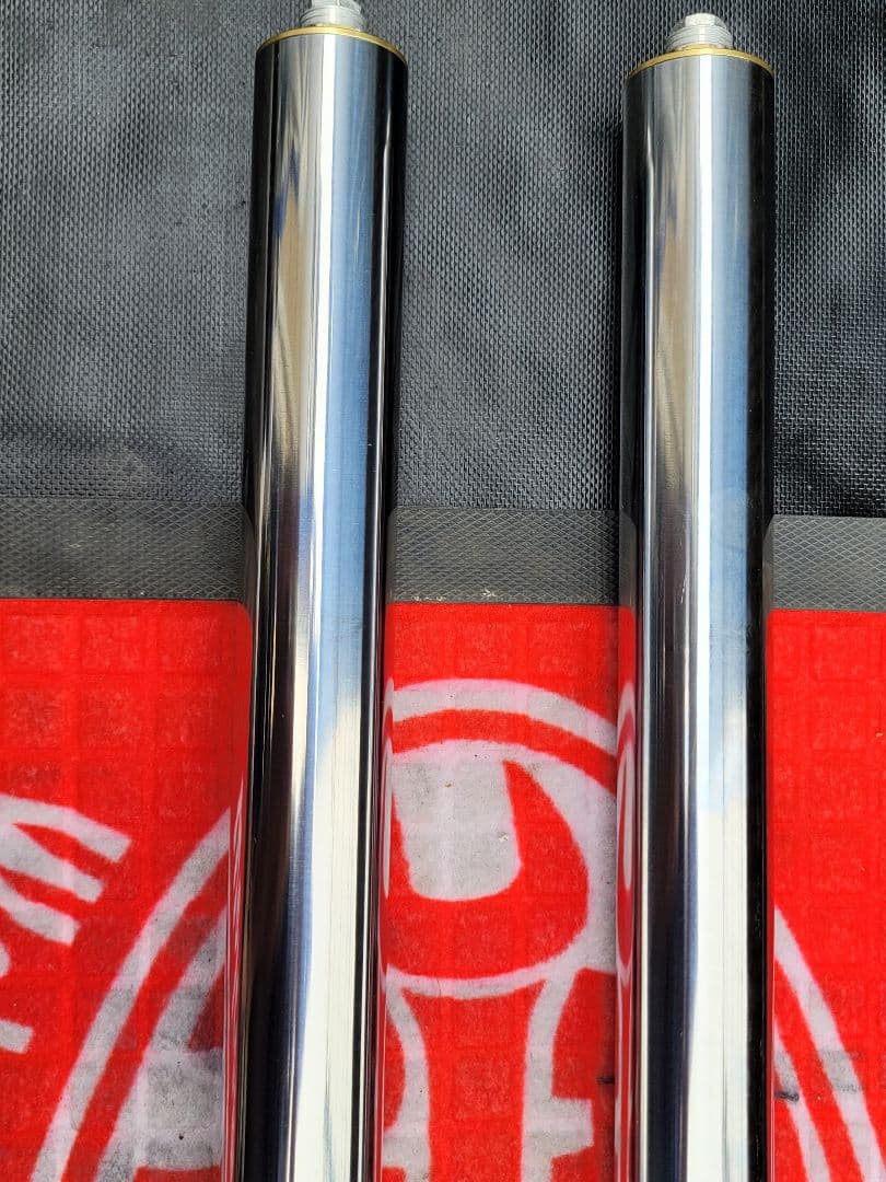 ZRX1200R 06年 ZRT20A ホワイトパール限定車 フロントフォーク